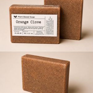 Orange Clove Botanical Plant-Based Soap